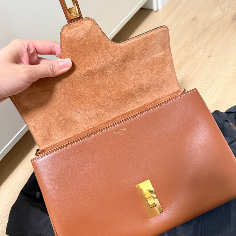 Celine teen soft 16 焦糖色 全新 Lisa同款-18