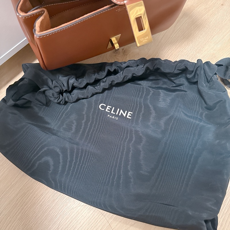 Celine teen soft 16 焦糖色 全新 Lisa同款-20