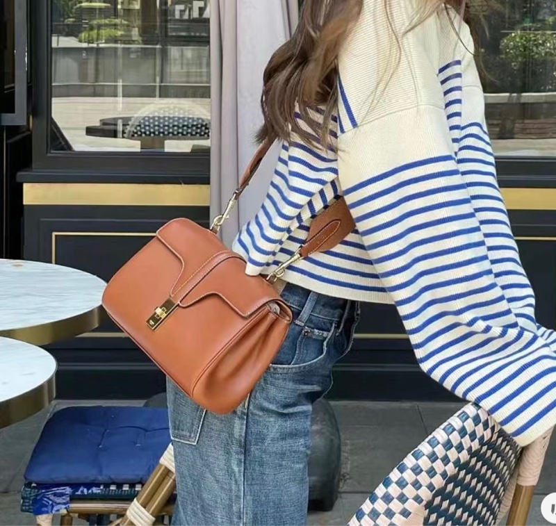 Celine teen soft 16 焦糖色 全新 Lisa同款-8