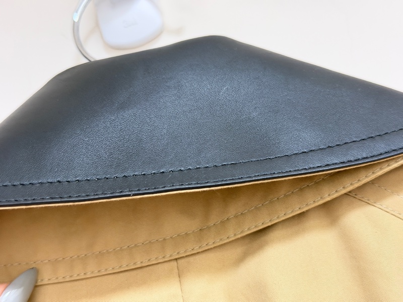 Loewe Pleated Trench Coat 卡其風衣外套 領子可拆-6