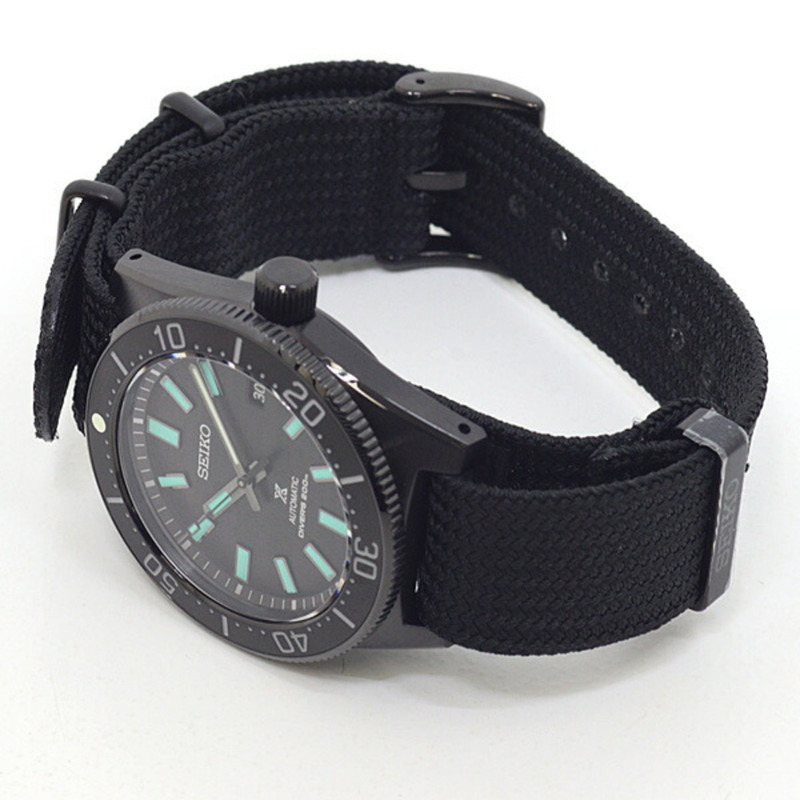 精工Prospex男士腕錶SLA067JC黑色錶盤自動機械錶,全球限量600枚,全新未使用。-2