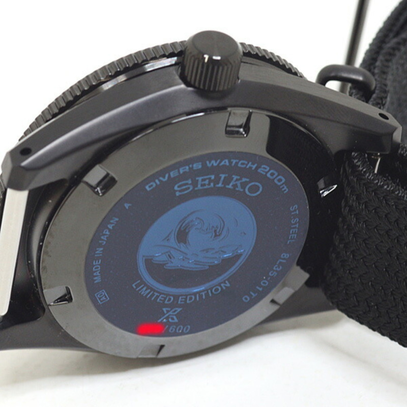 精工Prospex男士腕錶SLA067JC黑色錶盤自動機械錶,全球限量600枚,全新未使用。-5