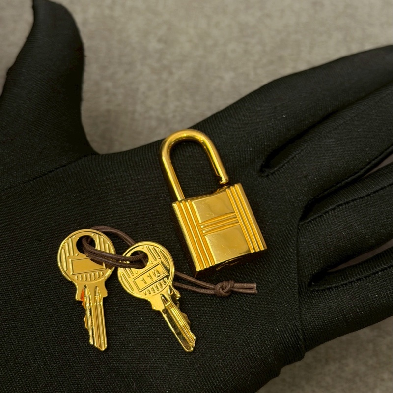 愛馬仕 菜籃子22大象灰金扣-8