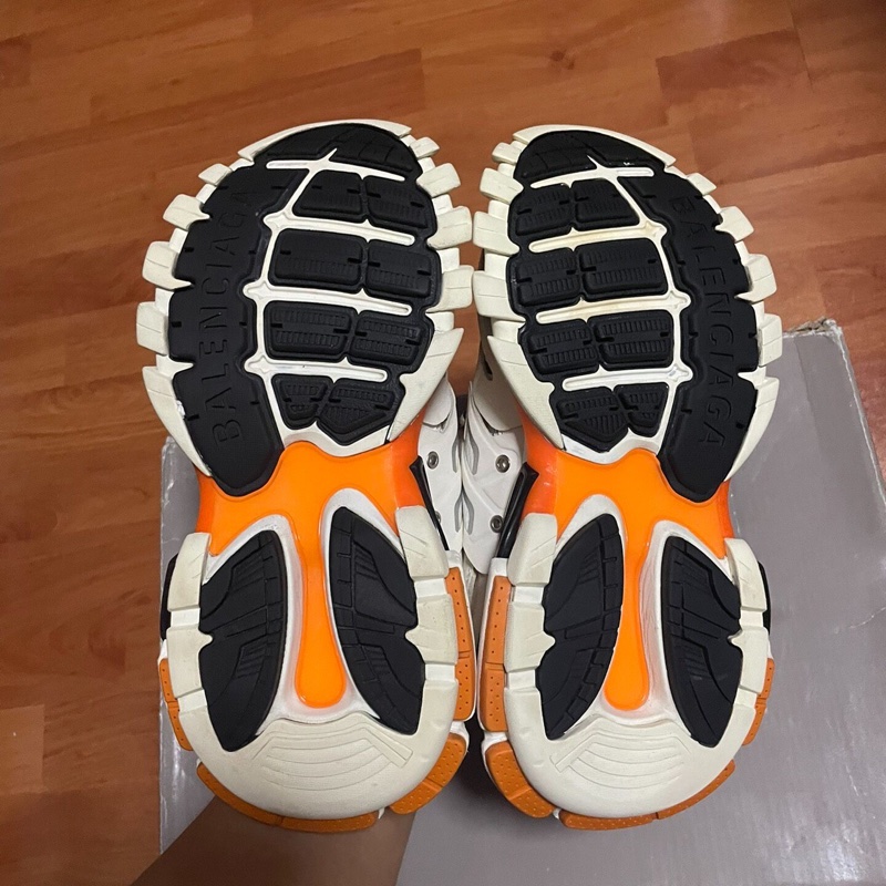 Balenciaga老爹鞋巴黎世家track白橙 36碼-7