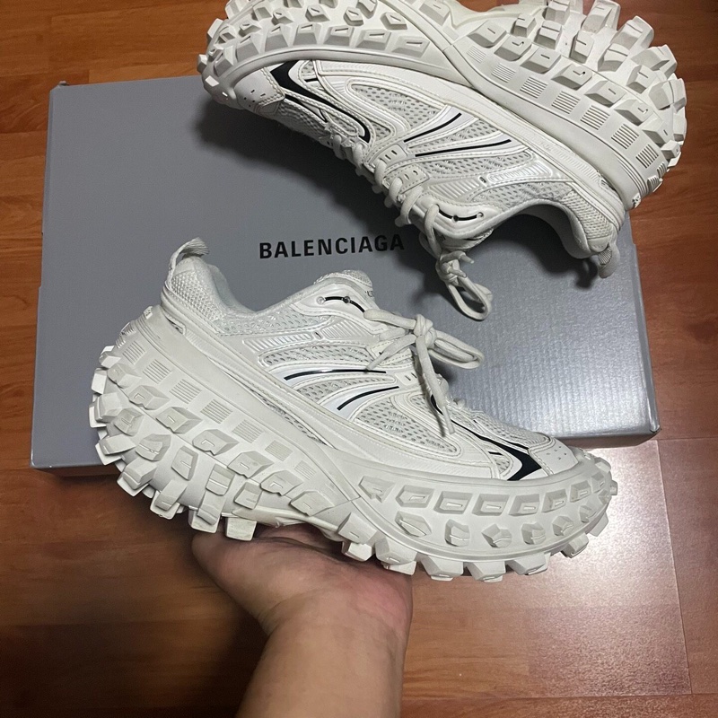 Balenciaga巴黎世家輪胎鞋 做舊設計 白色 38碼-4