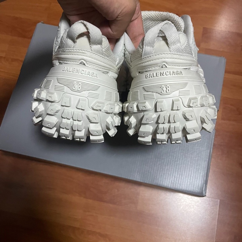 Balenciaga巴黎世家輪胎鞋 做舊設計 白色 38碼-6