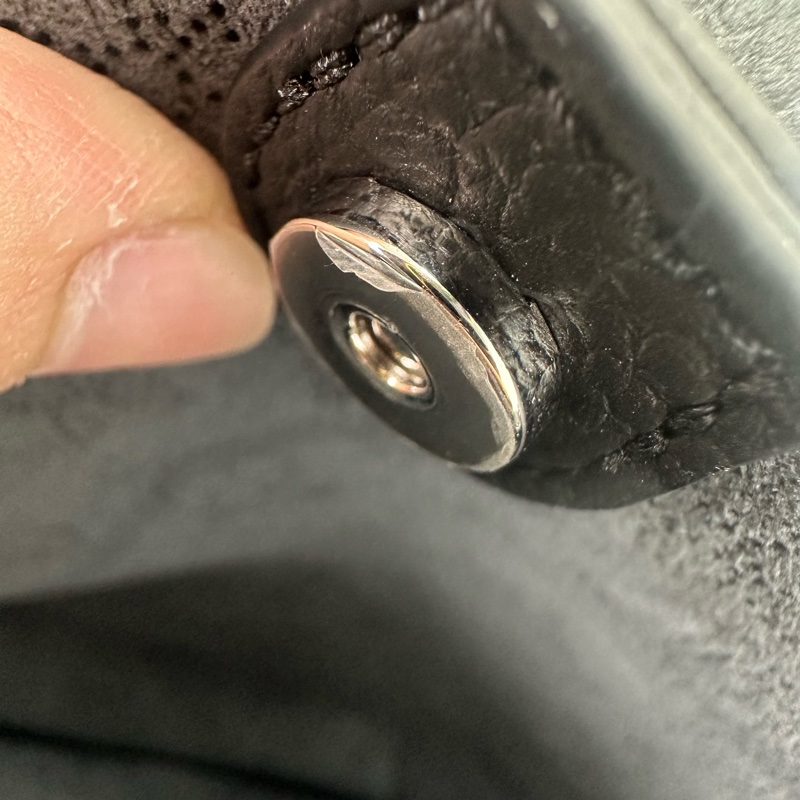 LV Flore 黑色褸空水桶包 晶片款-6