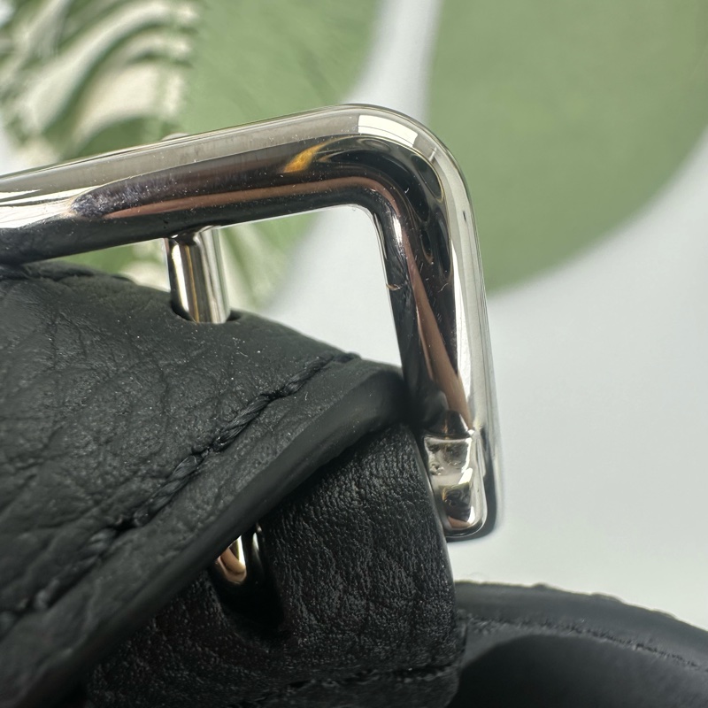 LV Flore 黑色褸空水桶包 晶片款-10