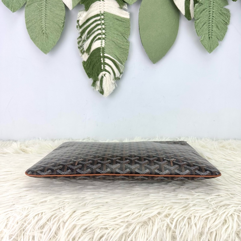 GOYARD Sénat MGM Pouch 啡色印花手拿包 2025年 全套有單-5