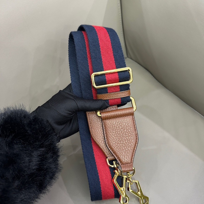 gucci 1955mini牛仔 馬鞍包 牛仔拼皮面20*15 98新配件肩帶塵袋-6