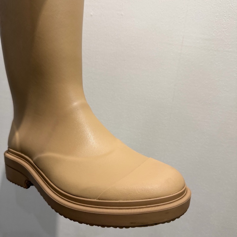 Chanel 香奈兒 雨靴 奶茶 37號-13