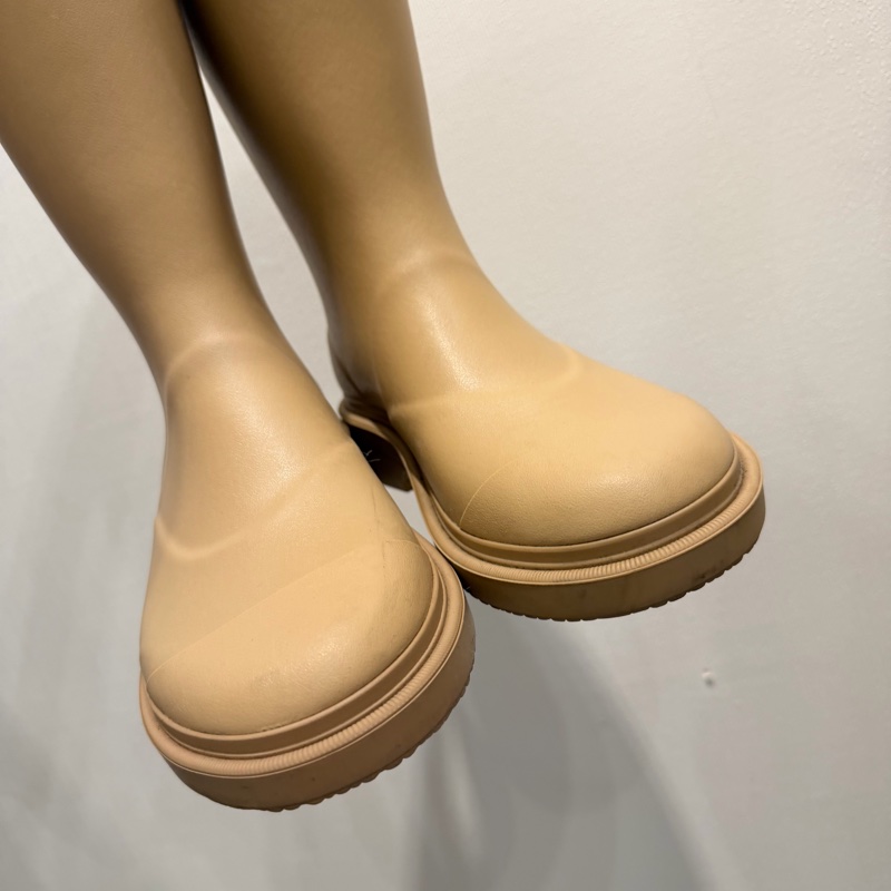 Chanel 香奈兒 雨靴 奶茶 37號-20