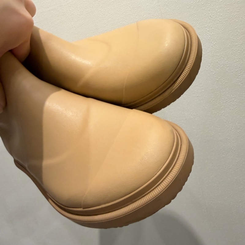 Chanel 香奈兒 雨靴 奶茶 37號-24