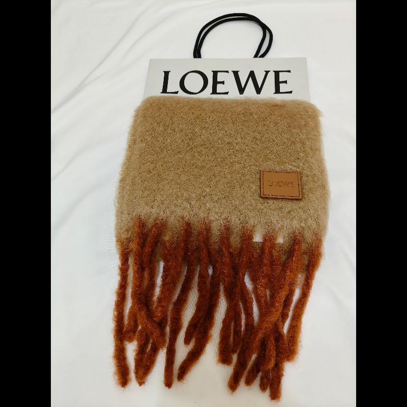 全新正品 loewe mohair圍巾-1