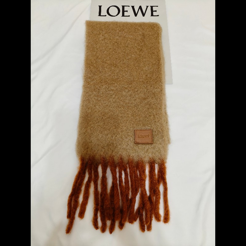 全新正品 loewe mohair圍巾-2