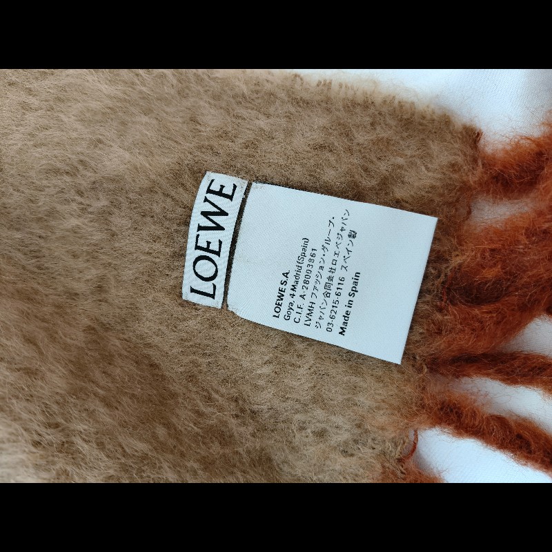 全新正品 loewe mohair圍巾-4