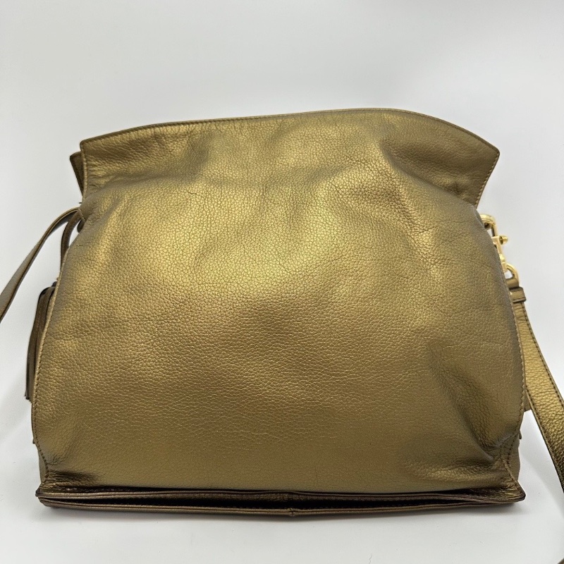 LOEWE FIamenco古銅色 流蘇福袋肩背斜背包28*19*9.5 98新配件塵袋-5