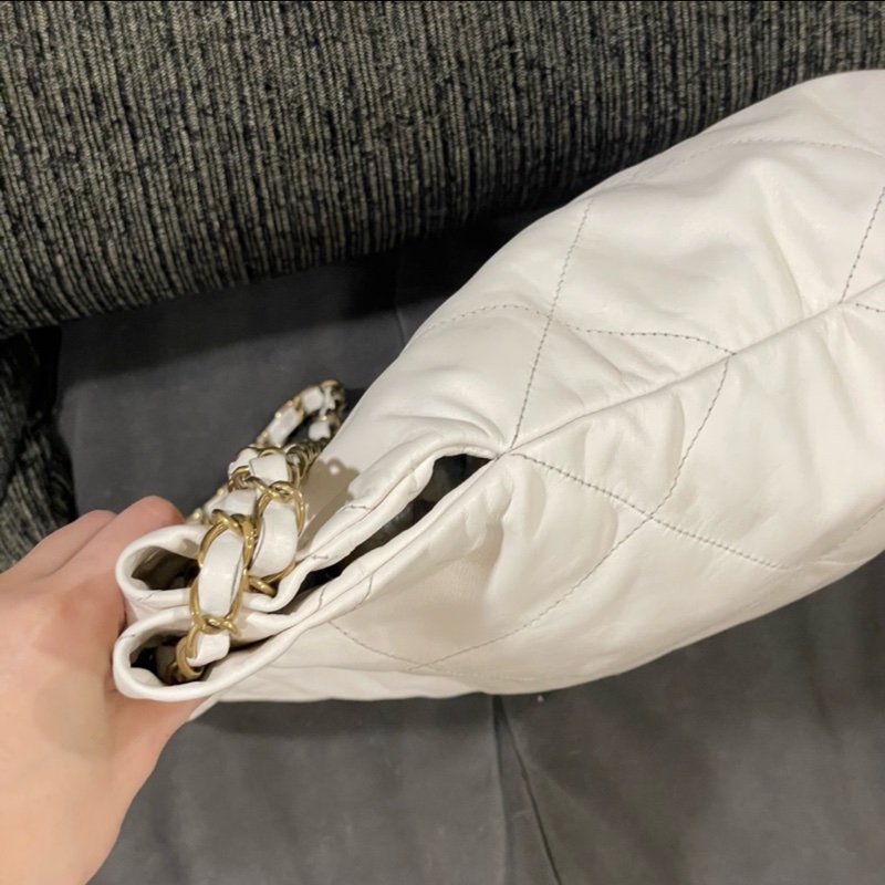 🈶購證❤️ 香奈兒 #白金 #黑字 #22bag #小號-6