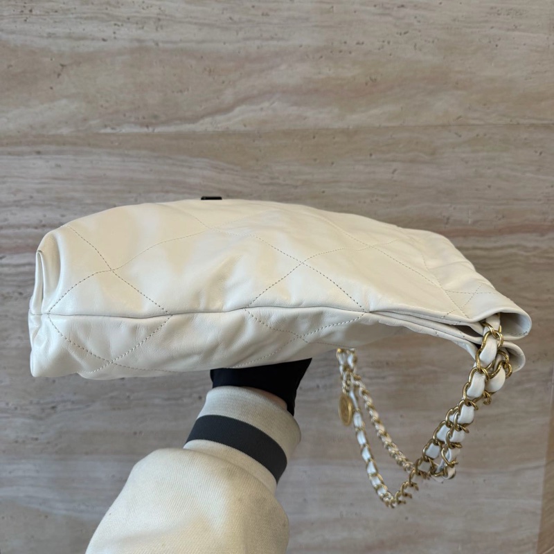 🈶購證❤️ 香奈兒 #白金 #黑字 #22bag #小號-12