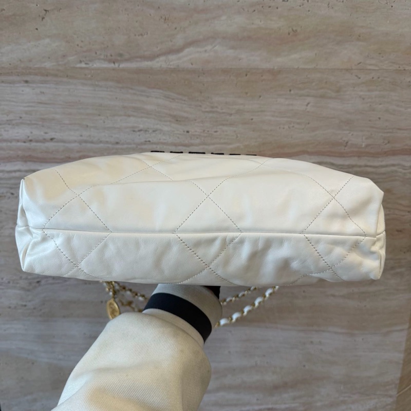 🈶購證❤️ 香奈兒 #白金 #黑字 #22bag #小號-14