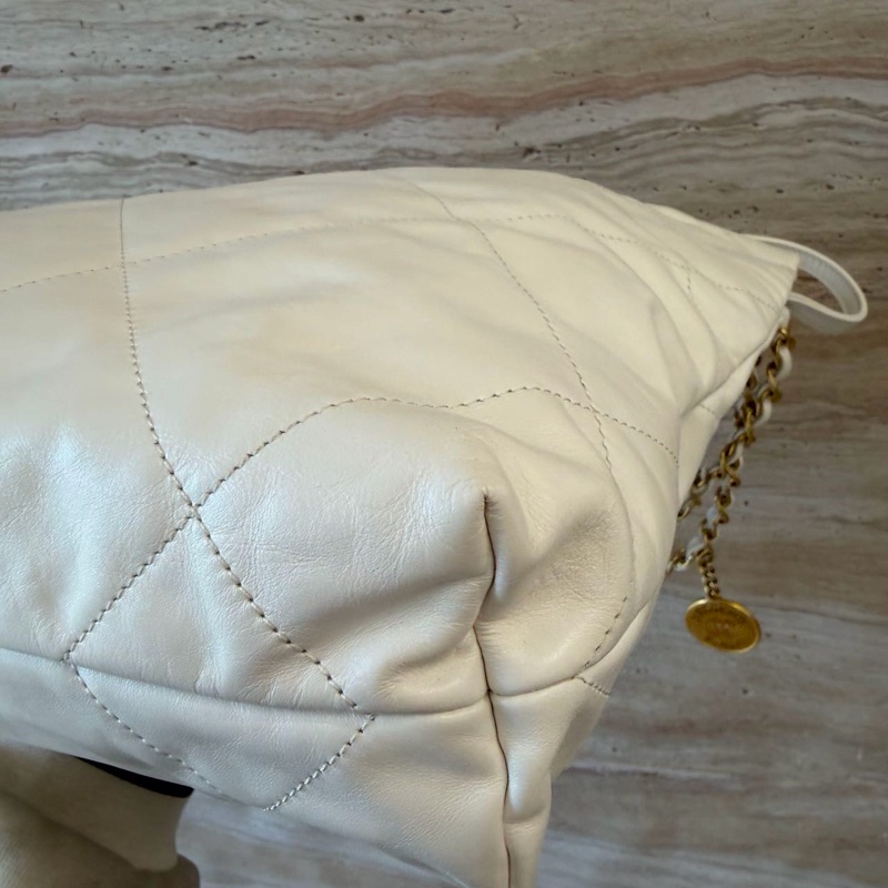 🈶購證❤️ 香奈兒 #白金 #黑字 #22bag #小號-16