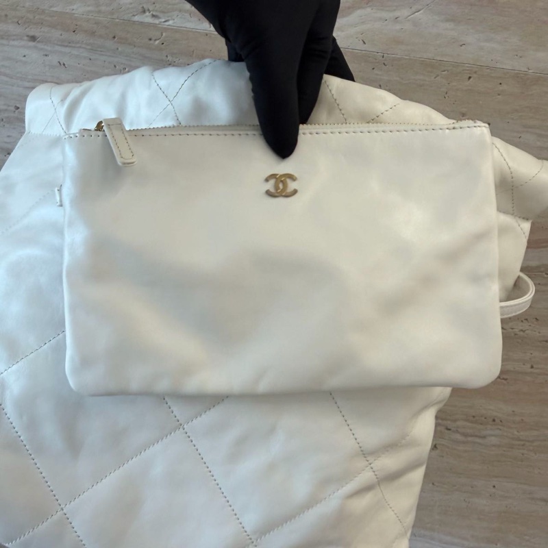 🈶購證❤️ 香奈兒 #白金 #黑字 #22bag #小號-19