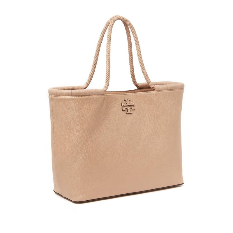 【TORY BURCH】編織揹帶托特包-卡其色-0