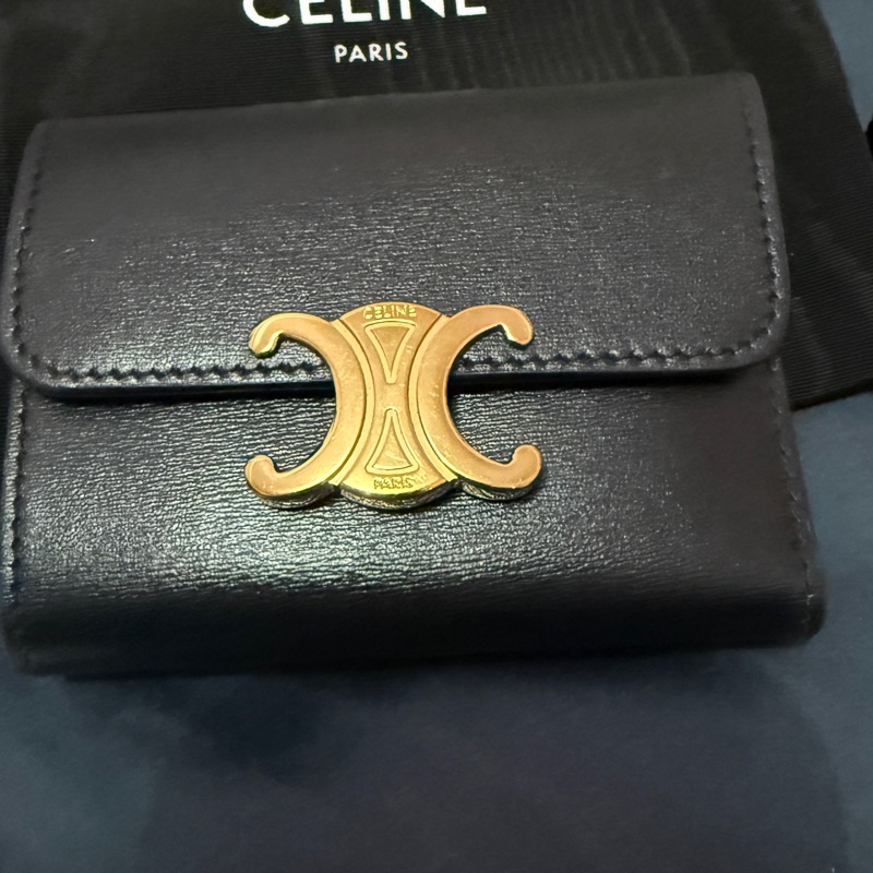 celine compact wallet二合一可拆式卡夾零錢包-2