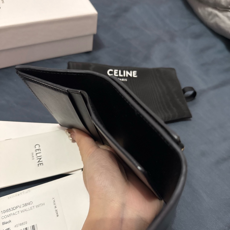 celine compact wallet二合一可拆式卡夾零錢包-10