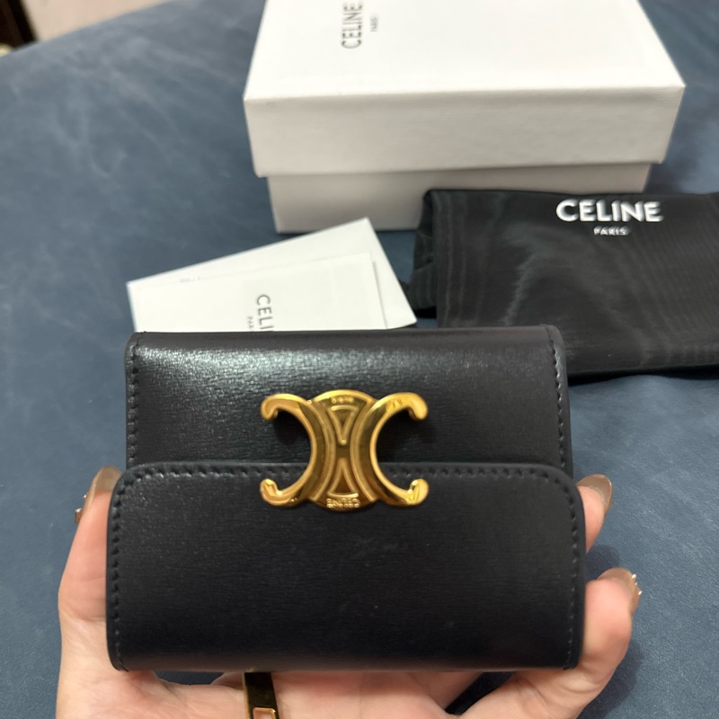 celine compact wallet二合一可拆式卡夾零錢包-14