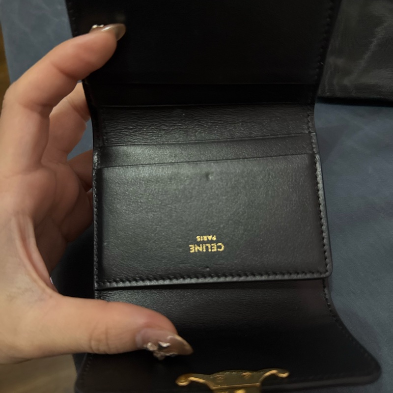 celine compact wallet二合一可拆式卡夾零錢包-15