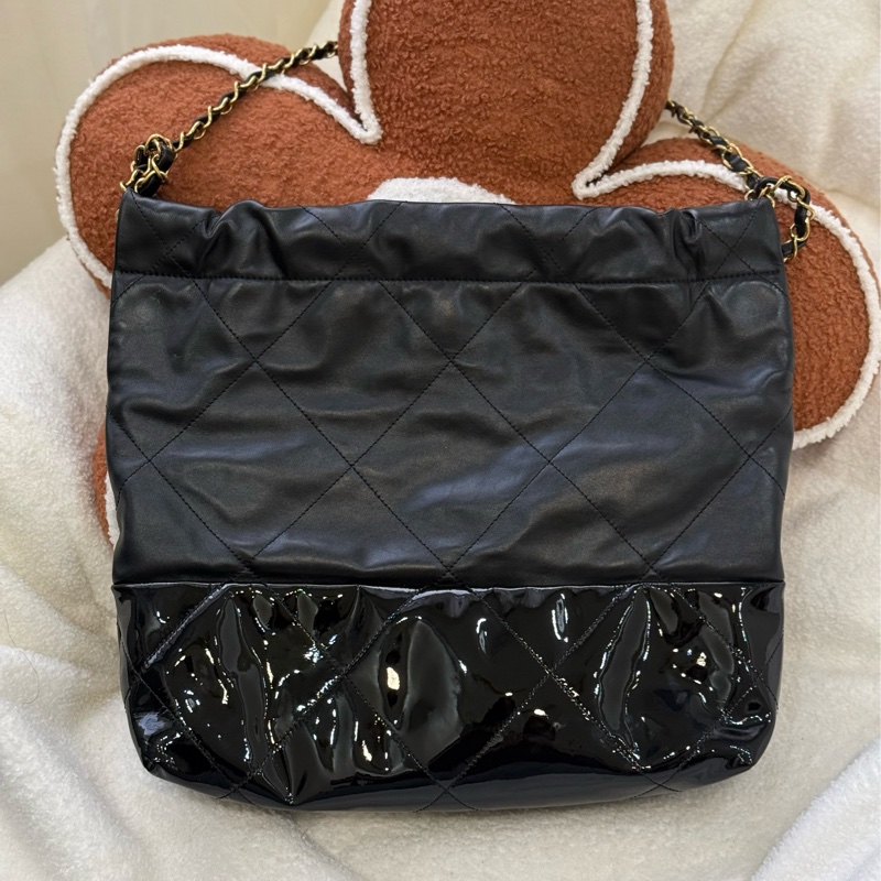 (24年台灣專櫃購入🇹🇼)Chanel 22bag 垃圾袋 小號 ✨最新晶片款-1