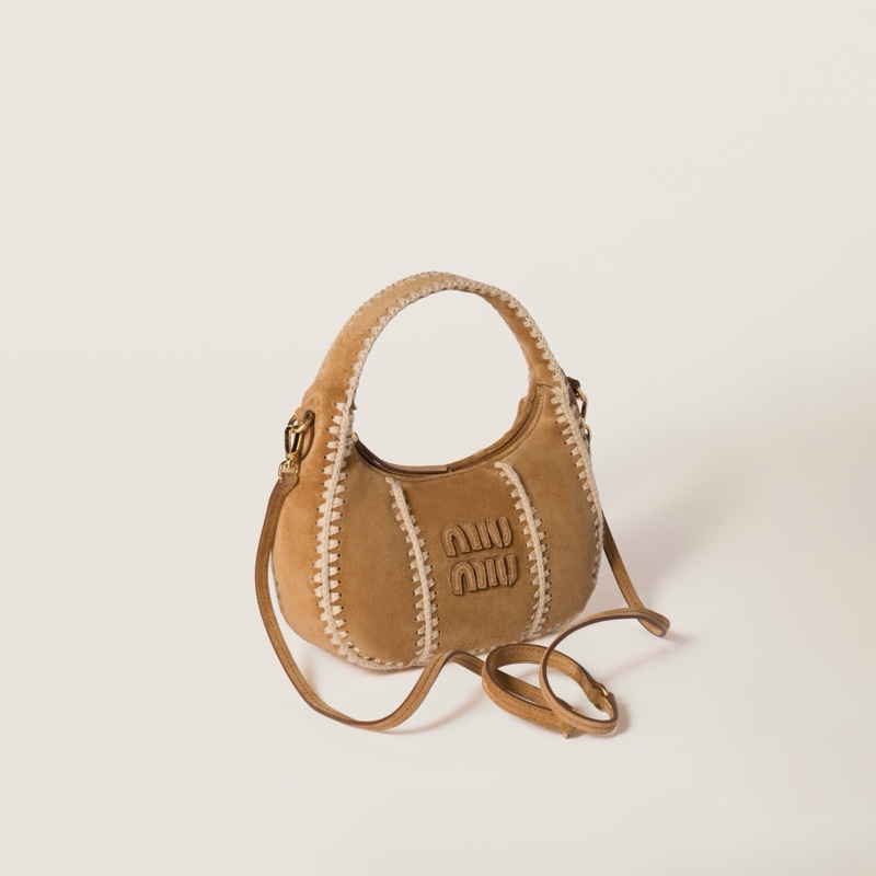 Miu Miu 女士 Wander 單肩包均碼碼常規、20cm*6cm*17cm-3