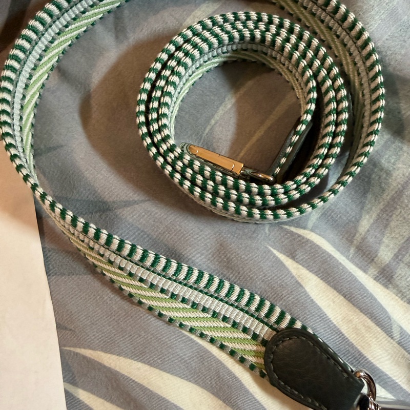 🐎售全新現貨 🐎愛馬仕 Hermès mini evelyne 灰綠色銀扣(新色)-4