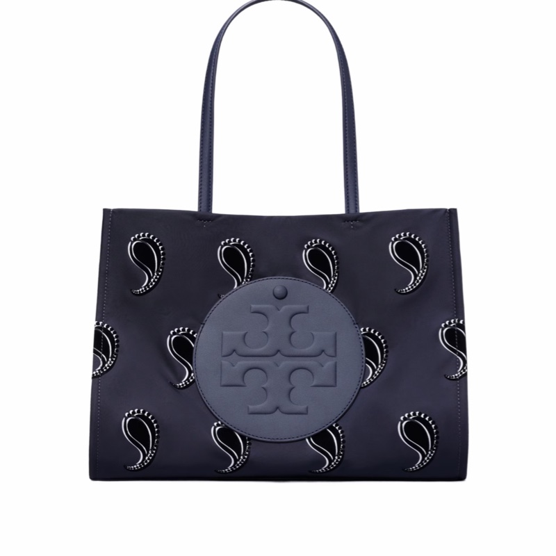 Tory Burch 女士 Ella 小號印花手提袋均碼碼34cm*11cm*26.5cm-0