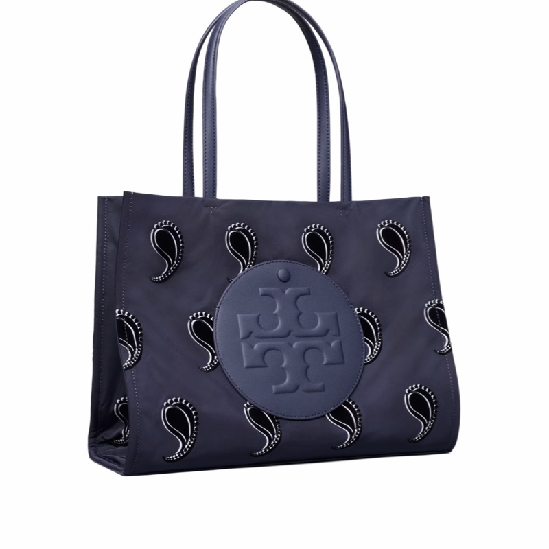 Tory Burch 女士 Ella 小號印花手提袋均碼碼34cm*11cm*26.5cm-1