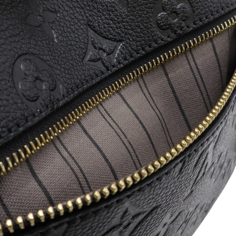 路易威登 Monogram Empreinte Pochette Metis 中型手提包 手拿包 單肩包 黑色 黑色 M41487-9