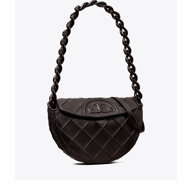 Tory Burch 女士 FLEMING 迷你新月包均碼碼22.5cm*5cm*14cm-3