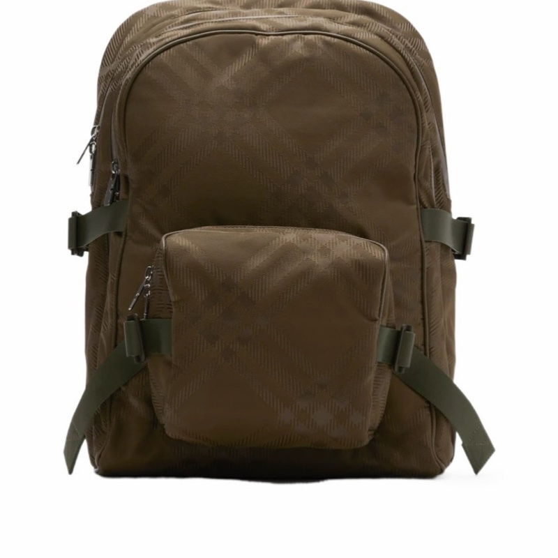 Burberry 男士 格紋提花雙肩包均碼碼常規、31cm*18cm*47cm-3