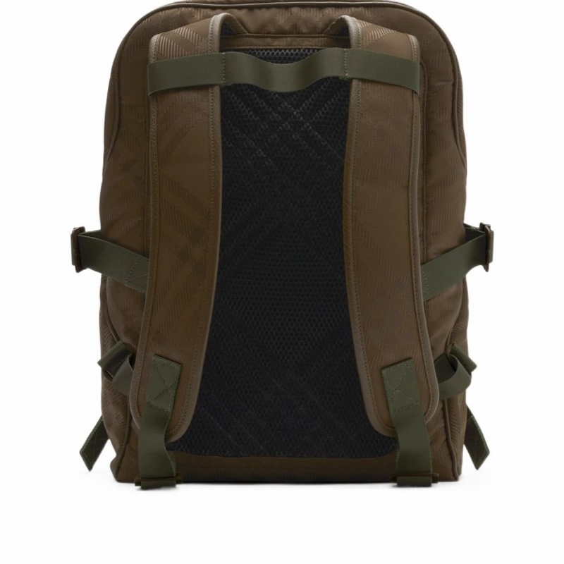 Burberry 男士 格紋提花雙肩包均碼碼常規、31cm*18cm*47cm-4