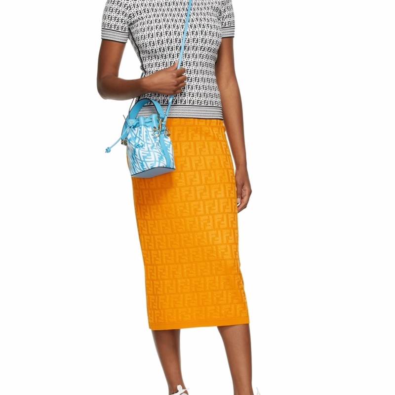 Fendi 女士 迷你Mon Tresor 水桶手提包均碼碼MINI、12cm*10cm*18cm-4