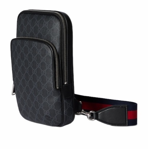 Gucci 男士 小號GG斜挎包均碼碼小號、17.5cm*6cm*7cm-1