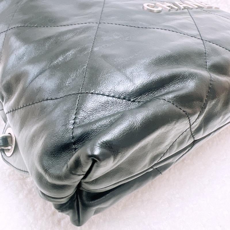 Chanel 22 黑銀雙肩包/背包-3