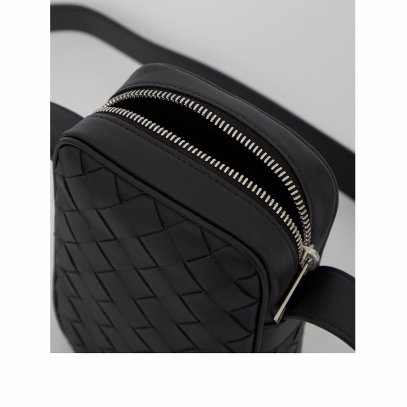 Bottega Veneta 男士 迷你Intrecciato單肩包均碼碼MINI、11cm*5cm*17cm-4