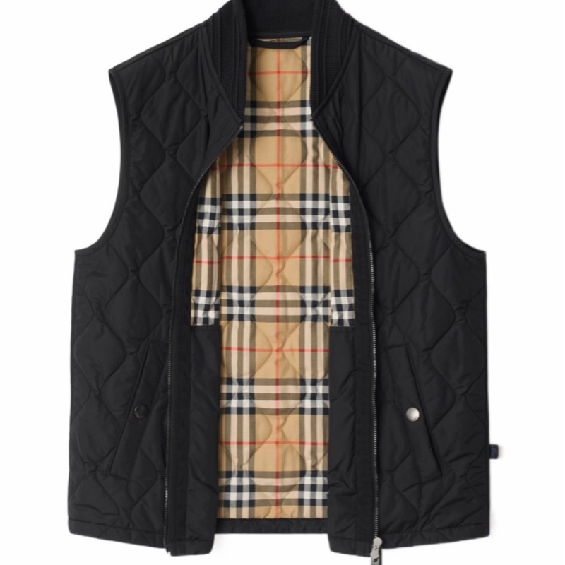 Burberry 男士 絎縫尼龍背心XS S M L XL XXL XXXL碼-2