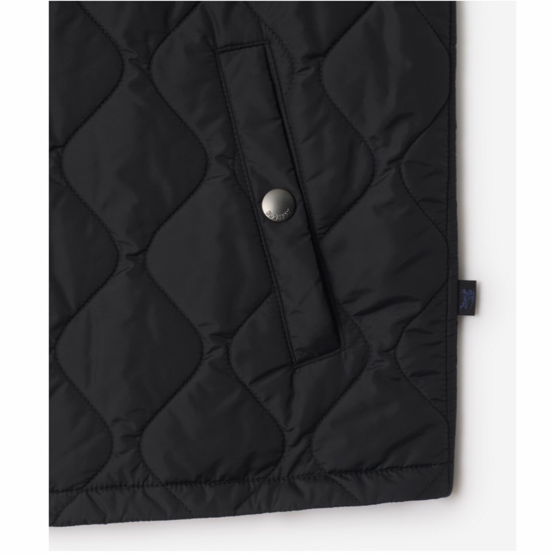 Burberry 男士 絎縫尼龍背心XS S M L XL XXL XXXL碼-3