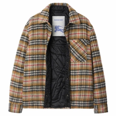 Burberry 男士 格紋休閒夾克S M L XL碼