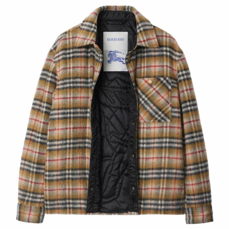 Burberry 男士 格紋休閒夾克S M L XL碼-0