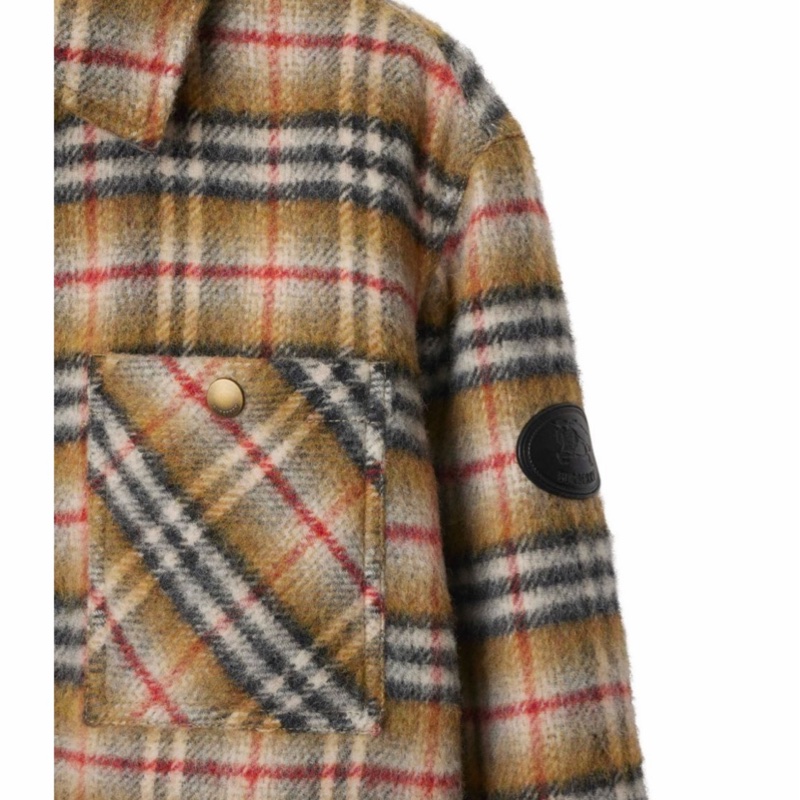 Burberry 男士 格紋休閒夾克S M L XL碼-1