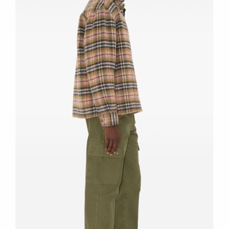 Burberry 男士 格紋休閒夾克S M L XL碼-4